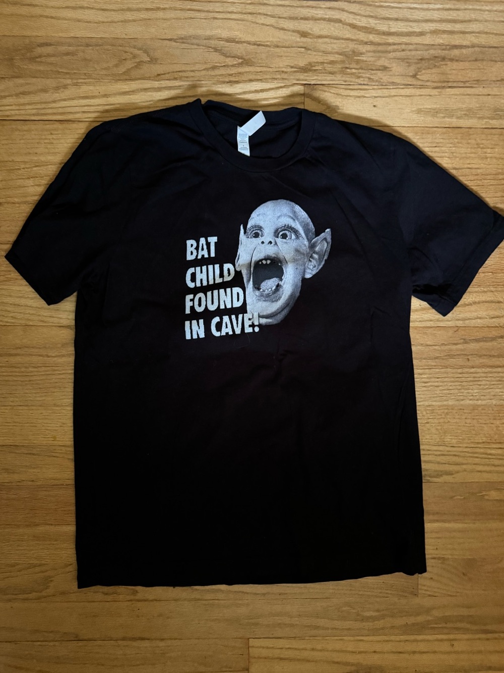 Bat Child Graphic Tee - Black